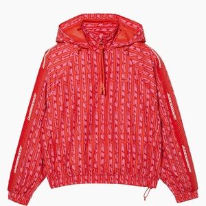 Lacoste Printed Hooded Track Jacket